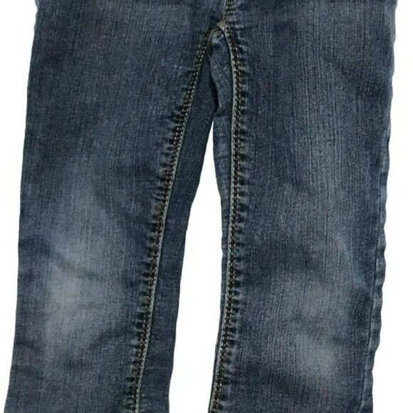 Jordache Toddler Bootcut Jeans 4T Dark Wash - Picture 3 of 11